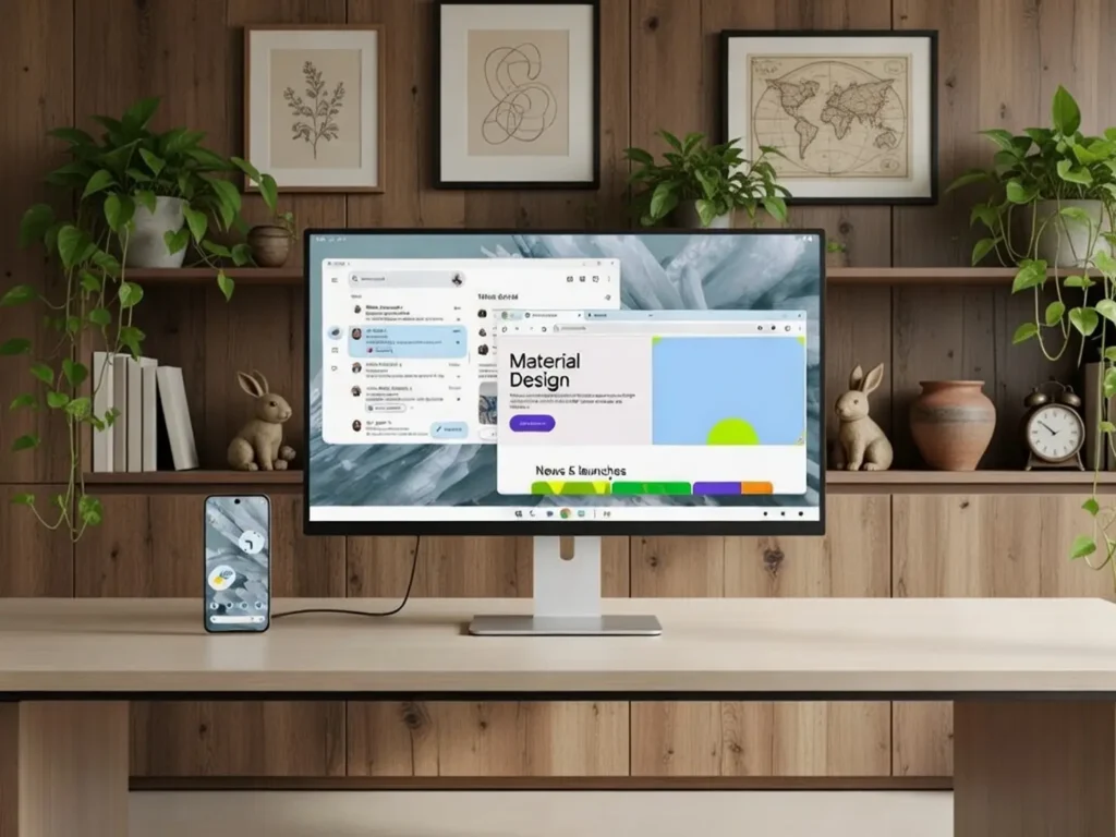 Modo desktop do Android chega nativamente e transforma celular em PC completo