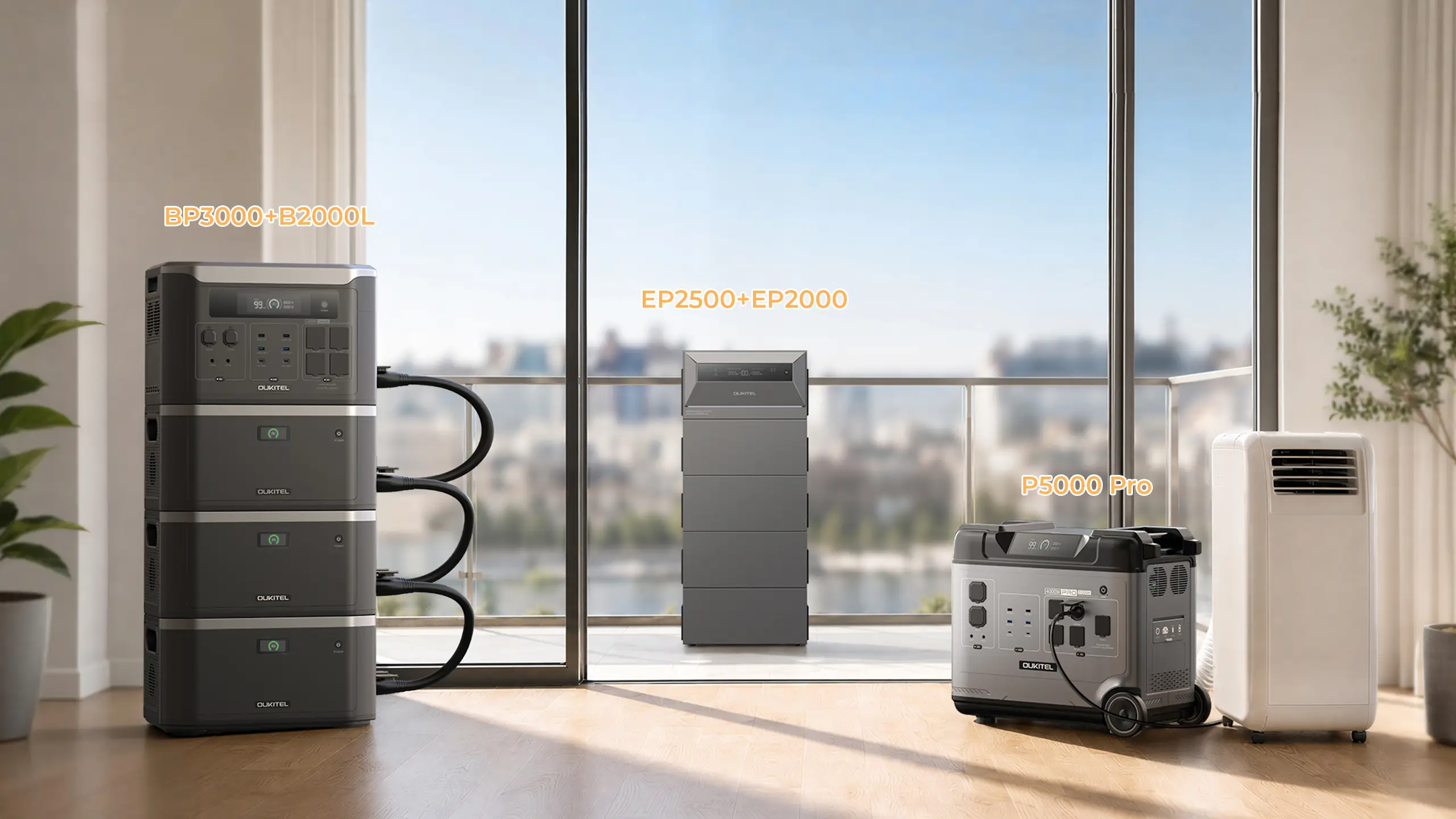 Oukitel lança três baterias gigantes para casa e camping; veja capacidade, preço e descontos