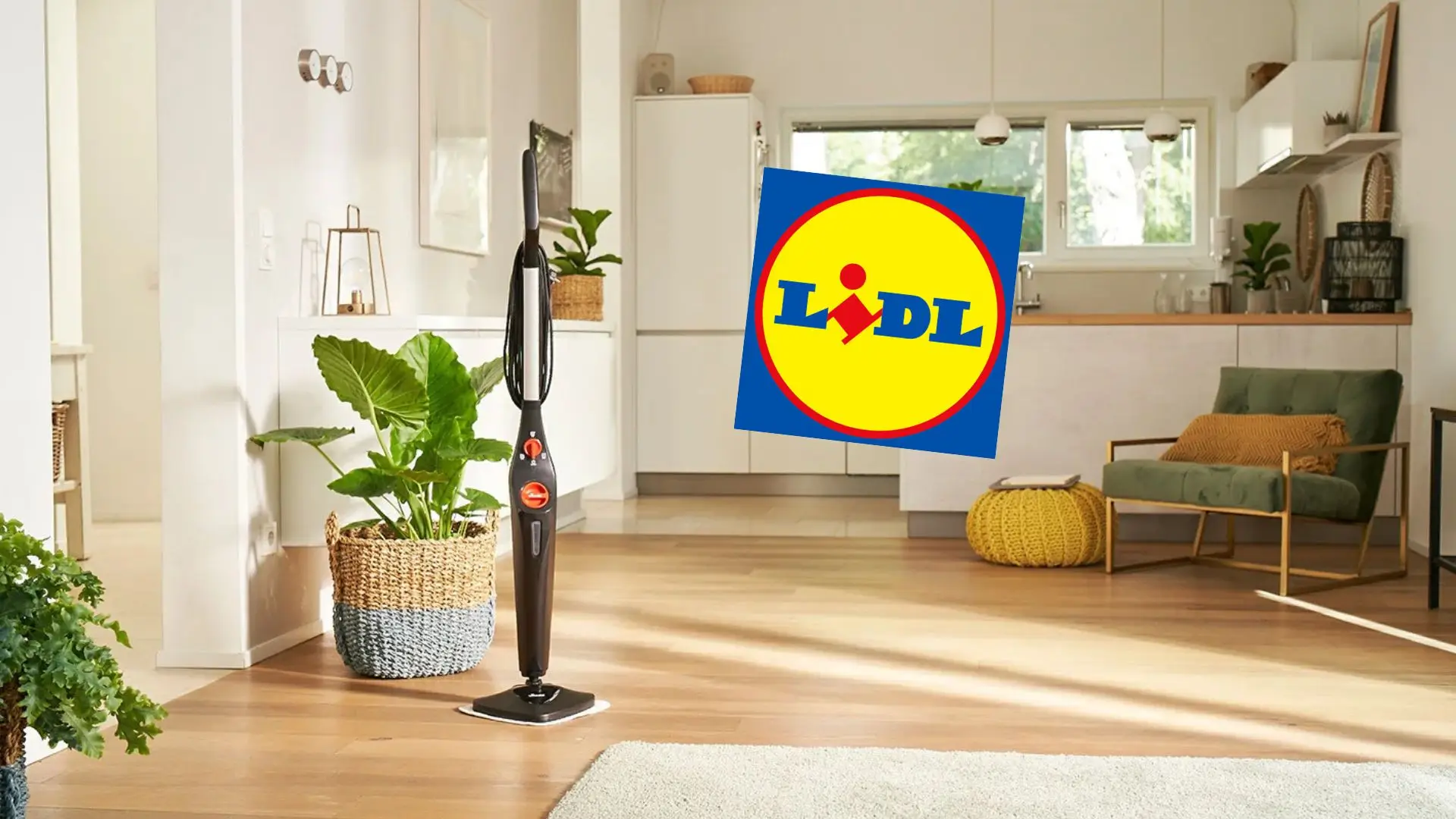 Vaporizador de pisos Vileda Steam cai 56% no Lidl e promete limpeza sem química