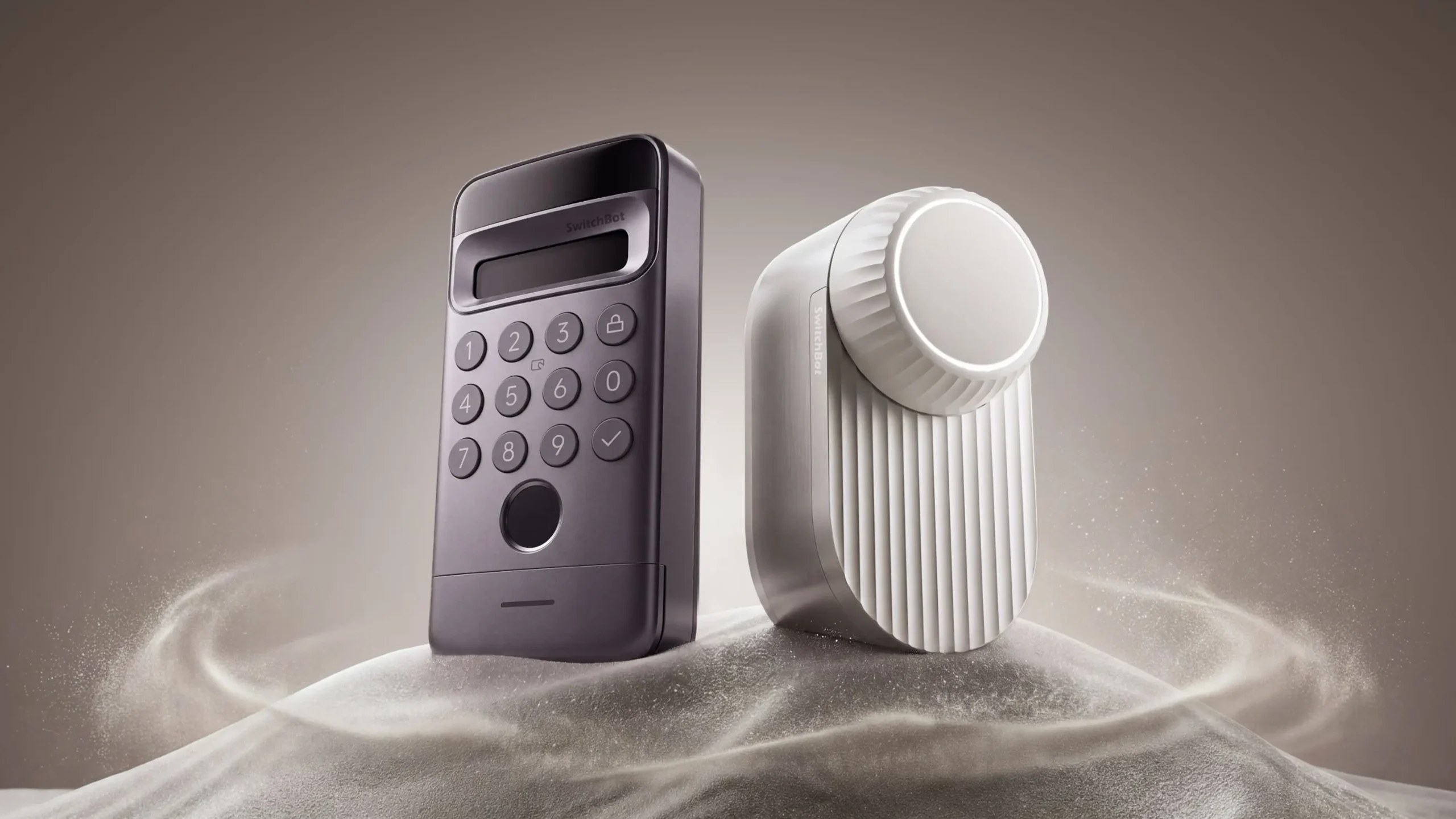 Smart lock SwitchBot Lock Ultra Max chega prometendo abrir portas em 1,1 s e com leitura de veias da mão